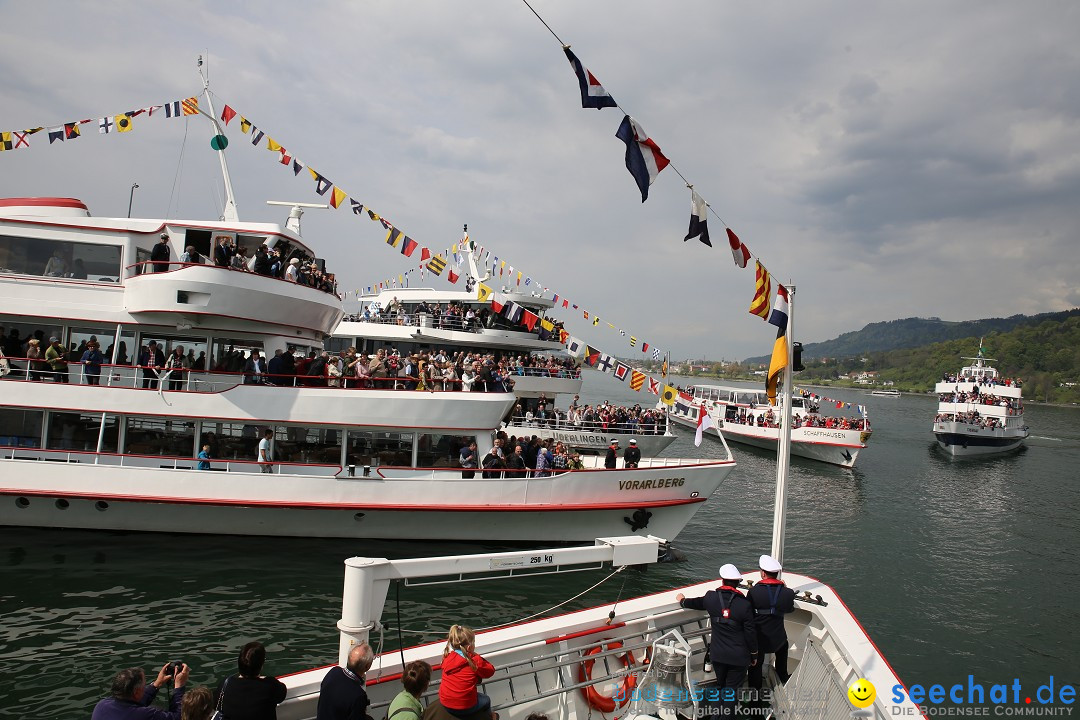 45. Internationale Flottensternfahrt: Bodensee - Bregenz, 30.04.2016