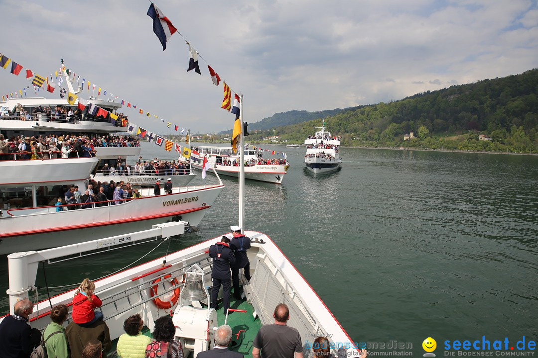 45. Internationale Flottensternfahrt: Bodensee - Bregenz, 30.04.2016