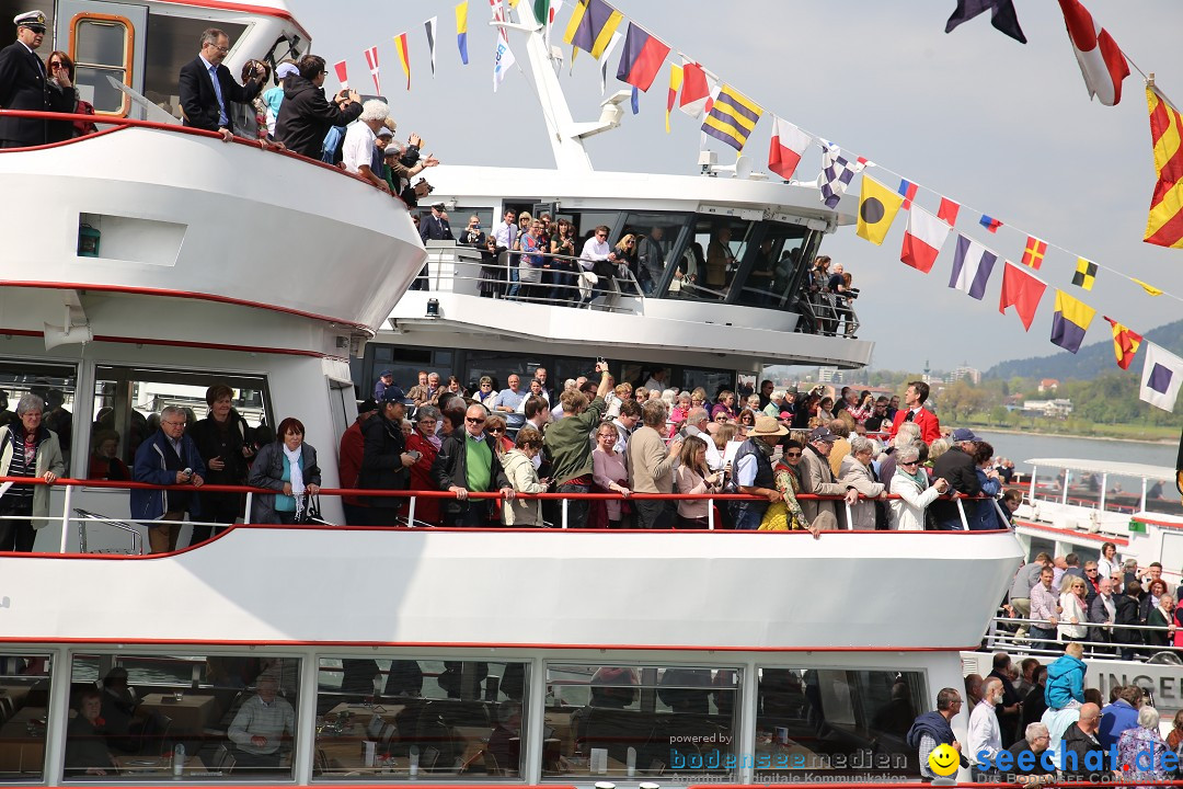 45. Internationale Flottensternfahrt: Bodensee - Bregenz, 30.04.2016