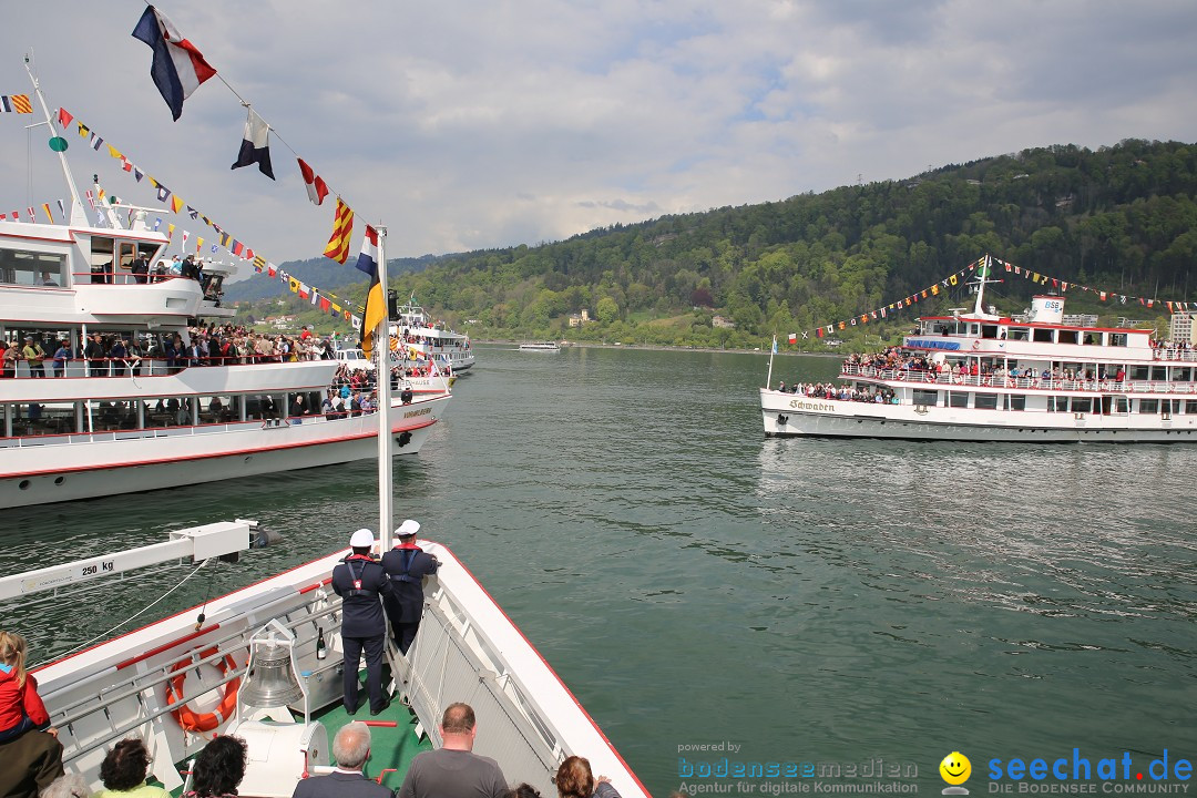 45. Internationale Flottensternfahrt: Bodensee - Bregenz, 30.04.2016