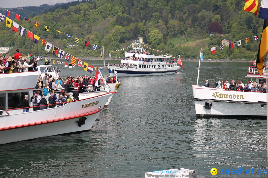 45. Internationale Flottensternfahrt: Bodensee - Bregenz, 30.04.2016