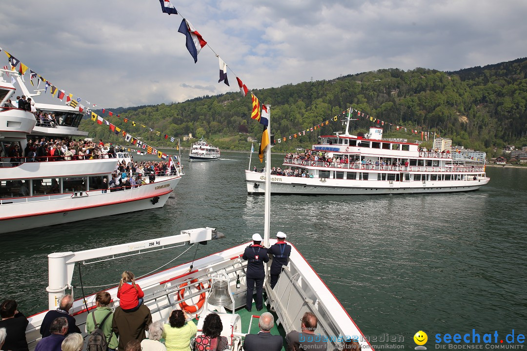 45. Internationale Flottensternfahrt: Bodensee - Bregenz, 30.04.2016