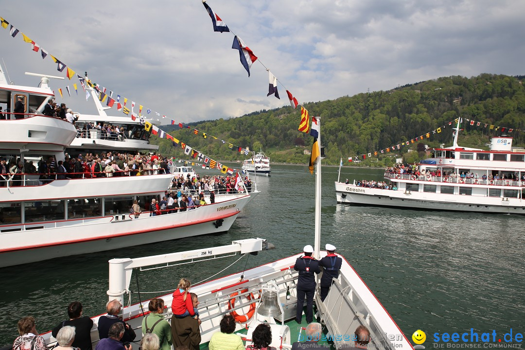 45. Internationale Flottensternfahrt: Bodensee - Bregenz, 30.04.2016