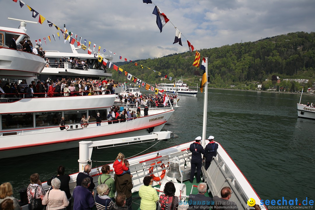 45. Internationale Flottensternfahrt: Bodensee - Bregenz, 30.04.2016