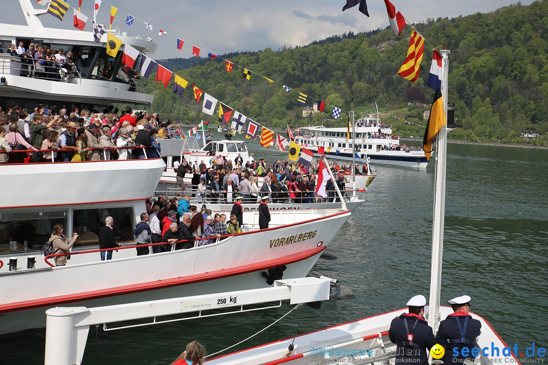 45. Internationale Flottensternfahrt: Bodensee - Bregenz, 30.04.2016