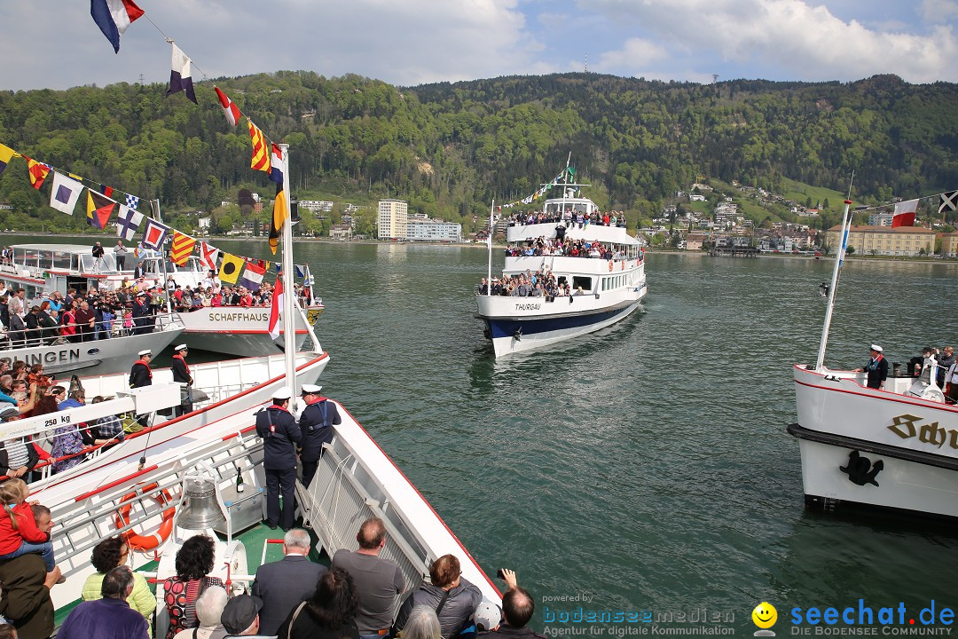 45. Internationale Flottensternfahrt: Bodensee - Bregenz, 30.04.2016