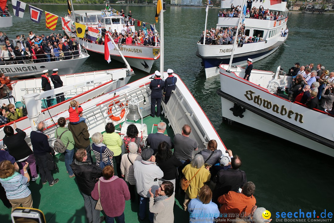 45. Internationale Flottensternfahrt: Bodensee - Bregenz, 30.04.2016