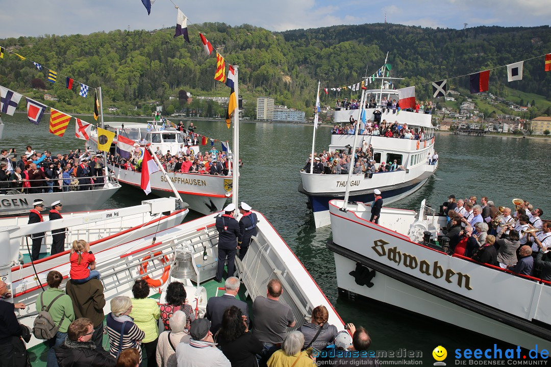 45. Internationale Flottensternfahrt: Bodensee - Bregenz, 30.04.2016