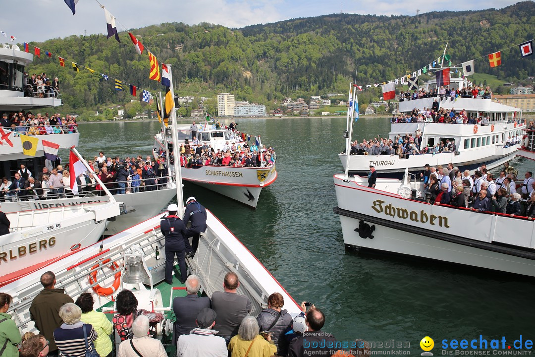 45. Internationale Flottensternfahrt: Bodensee - Bregenz, 30.04.2016