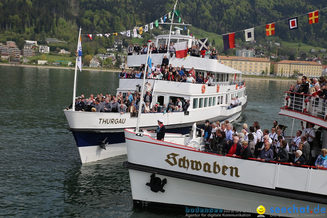 45. Internationale Flottensternfahrt: Bodensee - Bregenz, 30.04.2016