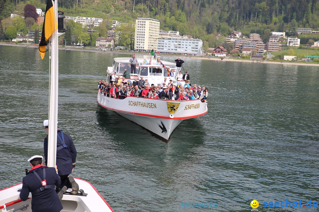 45. Internationale Flottensternfahrt: Bodensee - Bregenz, 30.04.2016