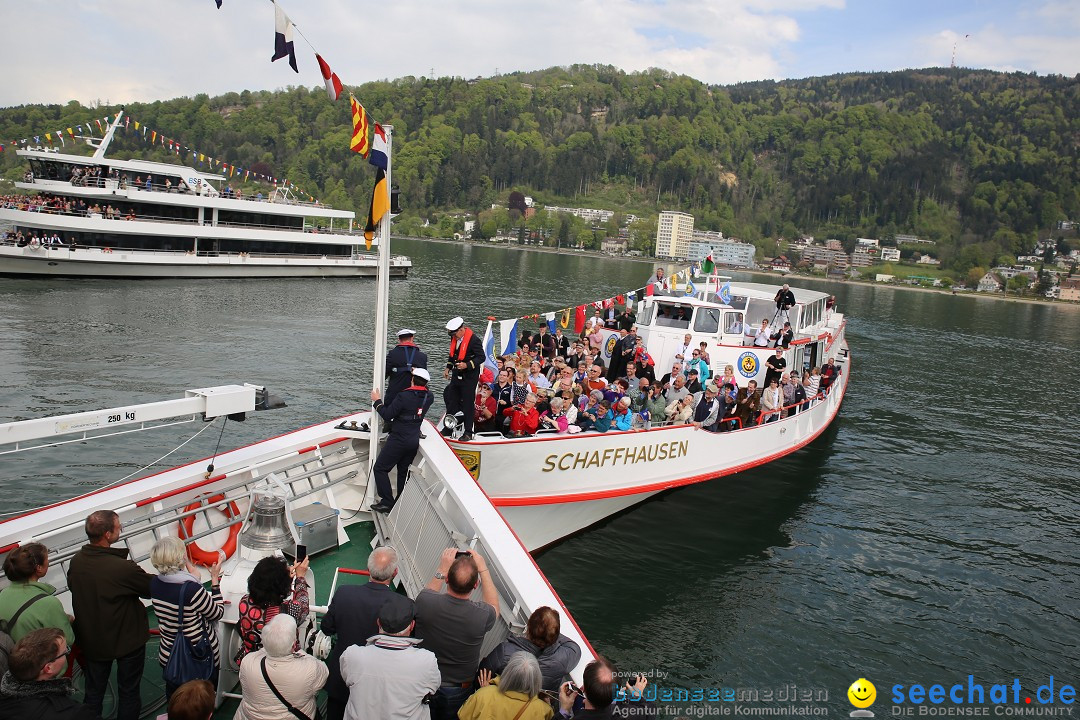 45. Internationale Flottensternfahrt: Bodensee - Bregenz, 30.04.2016