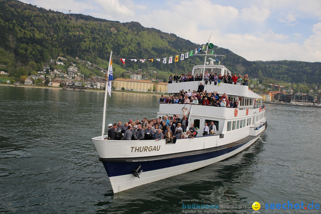 45. Internationale Flottensternfahrt: Bodensee - Bregenz, 30.04.2016