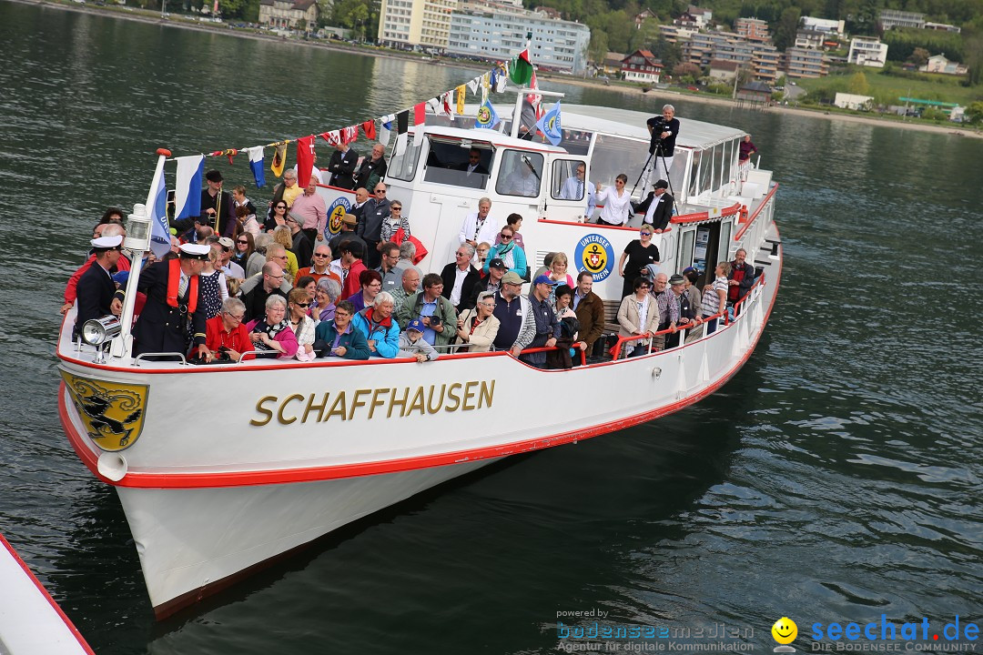 45. Internationale Flottensternfahrt: Bodensee - Bregenz, 30.04.2016