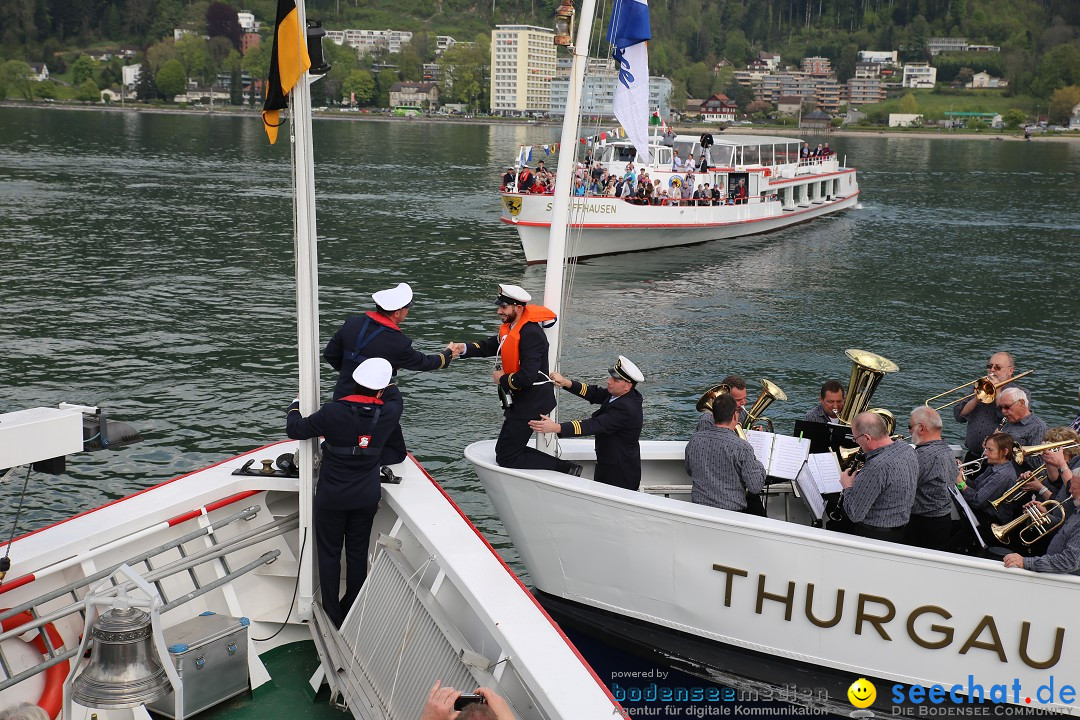 45. Internationale Flottensternfahrt: Bodensee - Bregenz, 30.04.2016