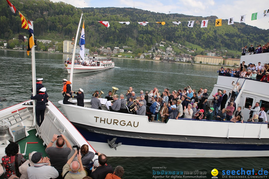 45. Internationale Flottensternfahrt: Bodensee - Bregenz, 30.04.2016