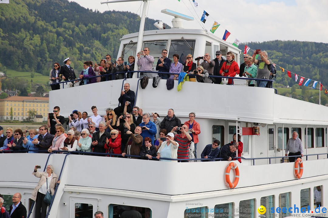 45. Internationale Flottensternfahrt: Bodensee - Bregenz, 30.04.2016