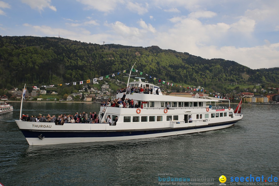 45. Internationale Flottensternfahrt: Bodensee - Bregenz, 30.04.2016