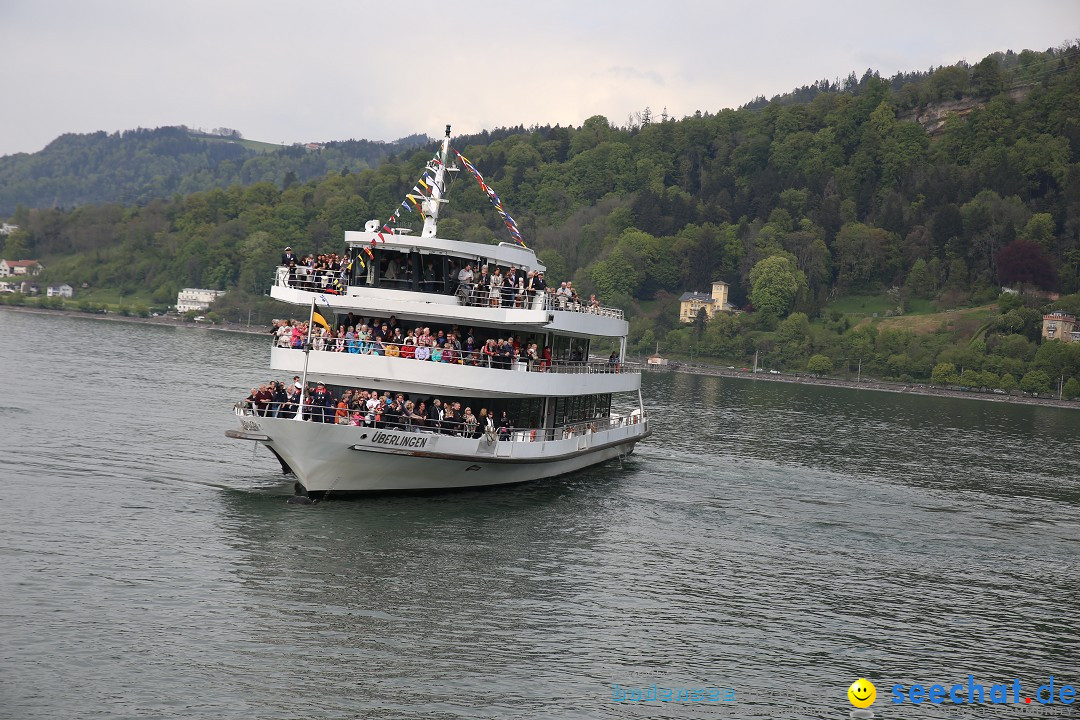 45. Internationale Flottensternfahrt: Bodensee - Bregenz, 30.04.2016