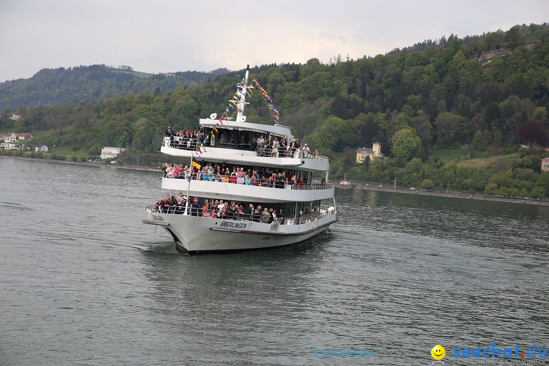 45. Internationale Flottensternfahrt: Bodensee - Bregenz, 30.04.2016