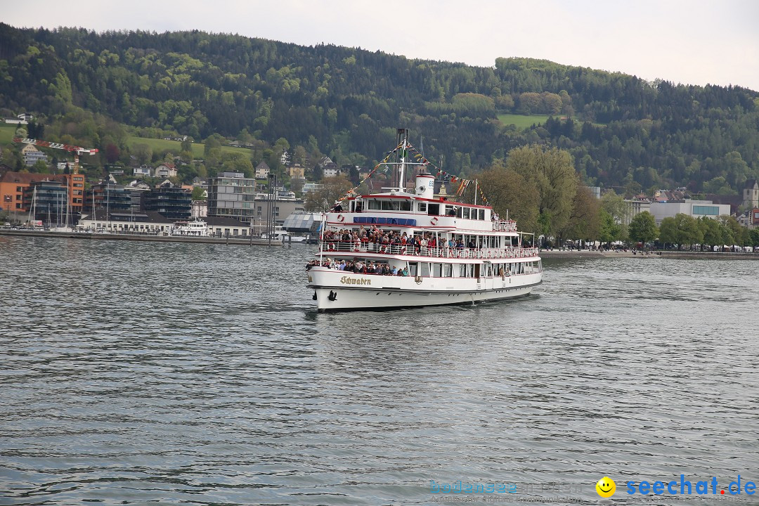 45. Internationale Flottensternfahrt: Bodensee - Bregenz, 30.04.2016