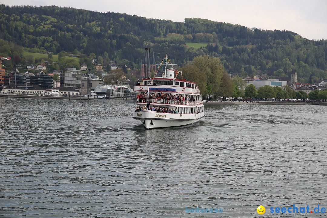 45. Internationale Flottensternfahrt: Bodensee - Bregenz, 30.04.2016