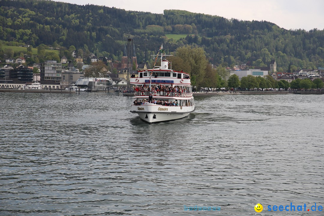 45. Internationale Flottensternfahrt: Bodensee - Bregenz, 30.04.2016