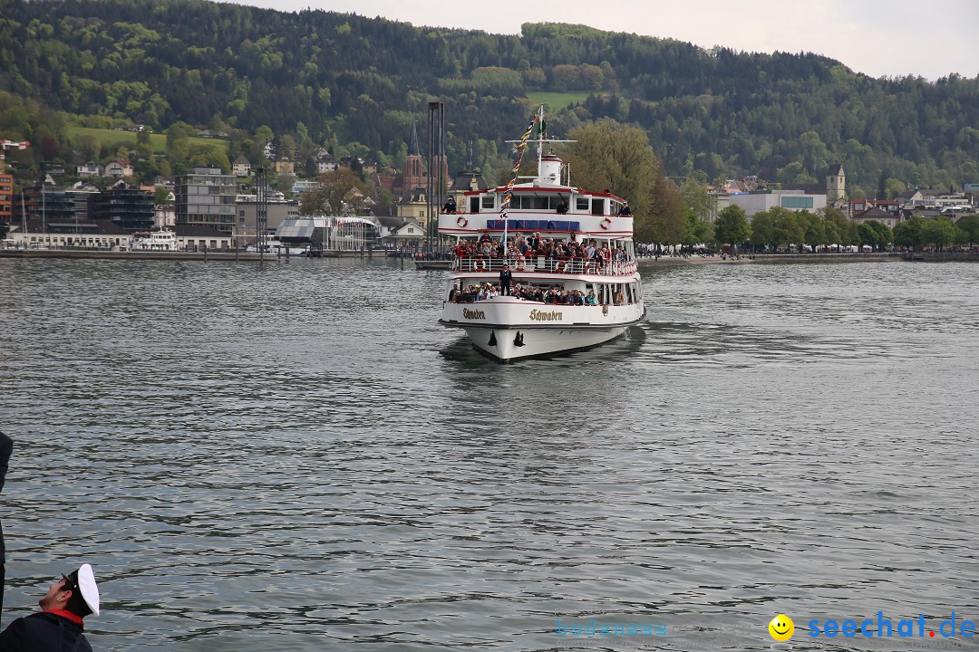 45. Internationale Flottensternfahrt: Bodensee - Bregenz, 30.04.2016