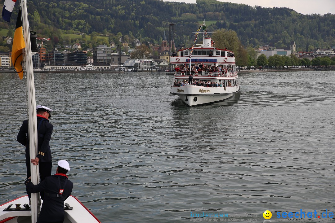 45. Internationale Flottensternfahrt: Bodensee - Bregenz, 30.04.2016