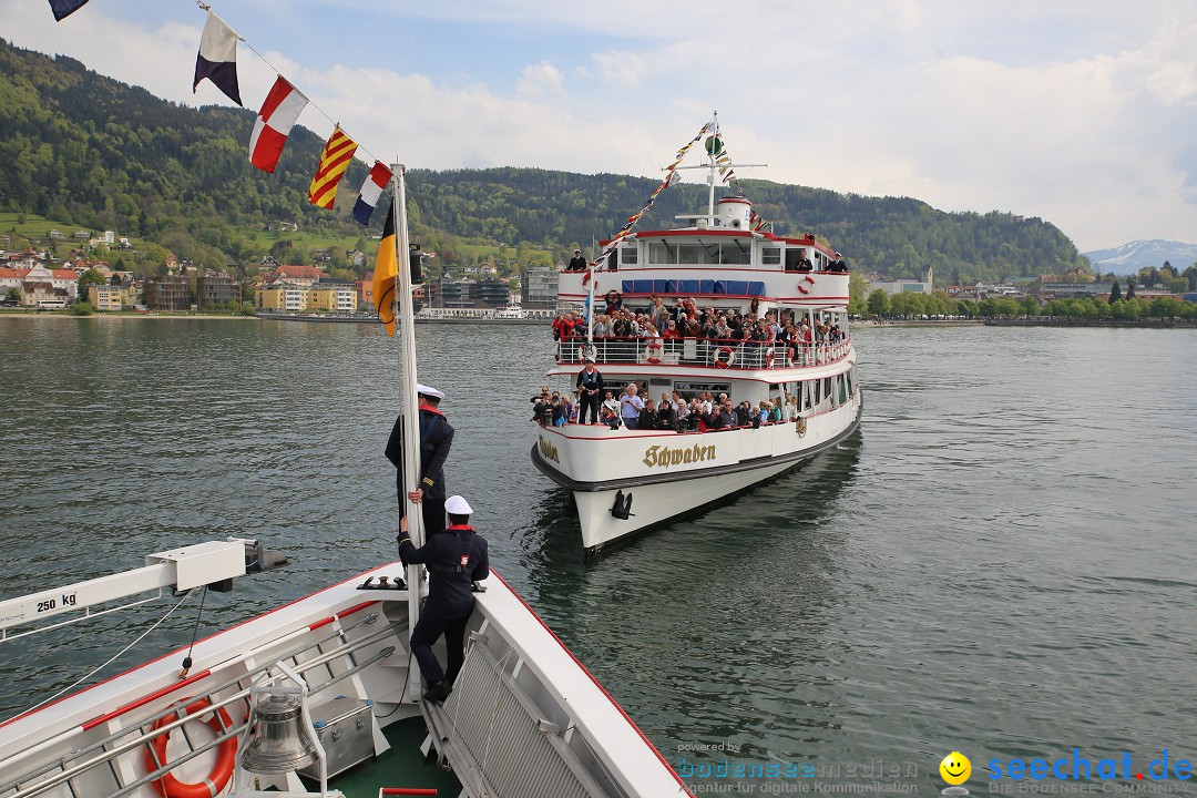 45. Internationale Flottensternfahrt: Bodensee - Bregenz, 30.04.2016