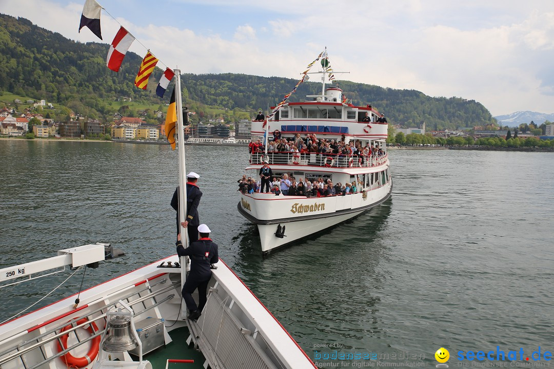 45. Internationale Flottensternfahrt: Bodensee - Bregenz, 30.04.2016