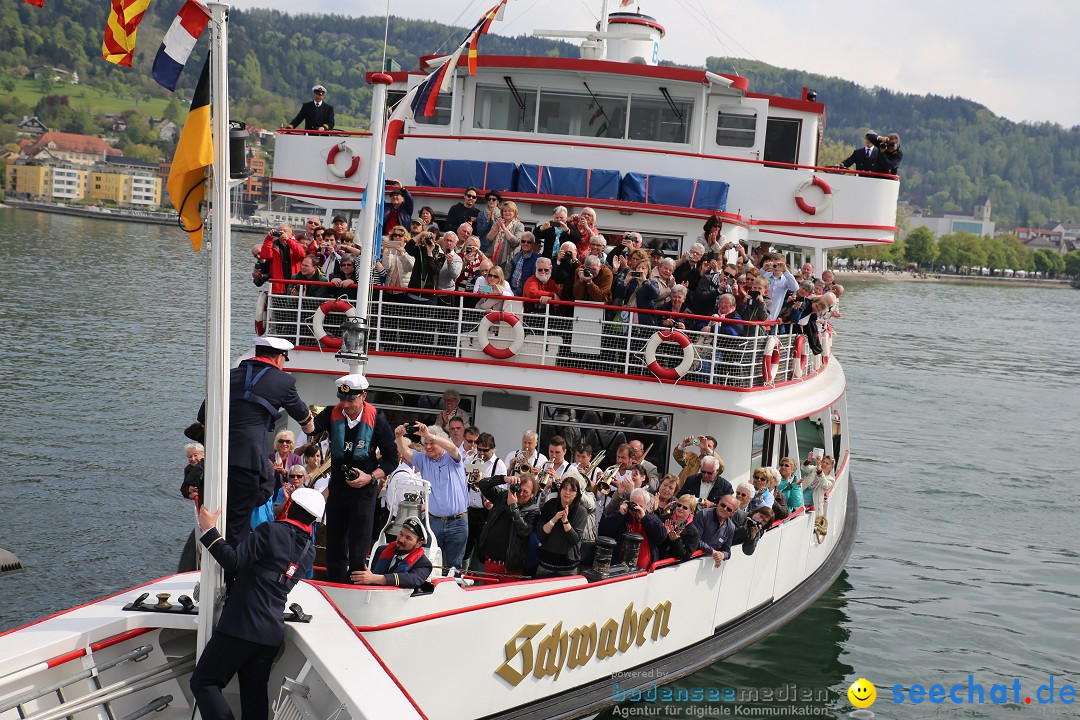 45. Internationale Flottensternfahrt: Bodensee - Bregenz, 30.04.2016