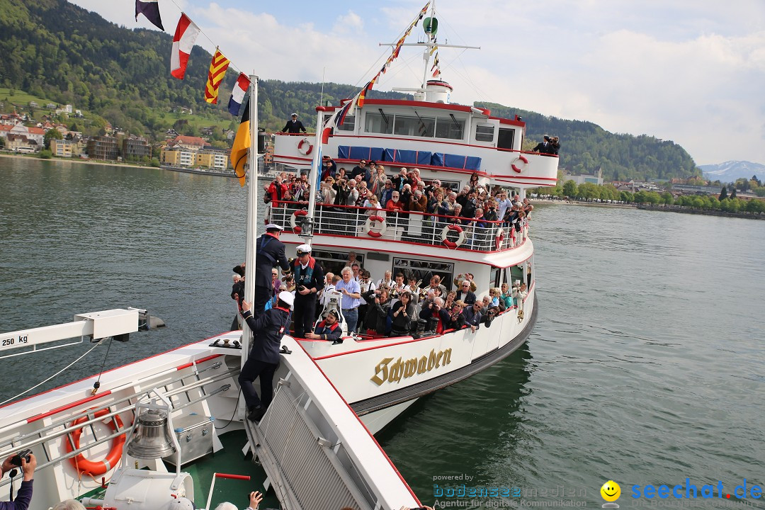 45. Internationale Flottensternfahrt: Bodensee - Bregenz, 30.04.2016