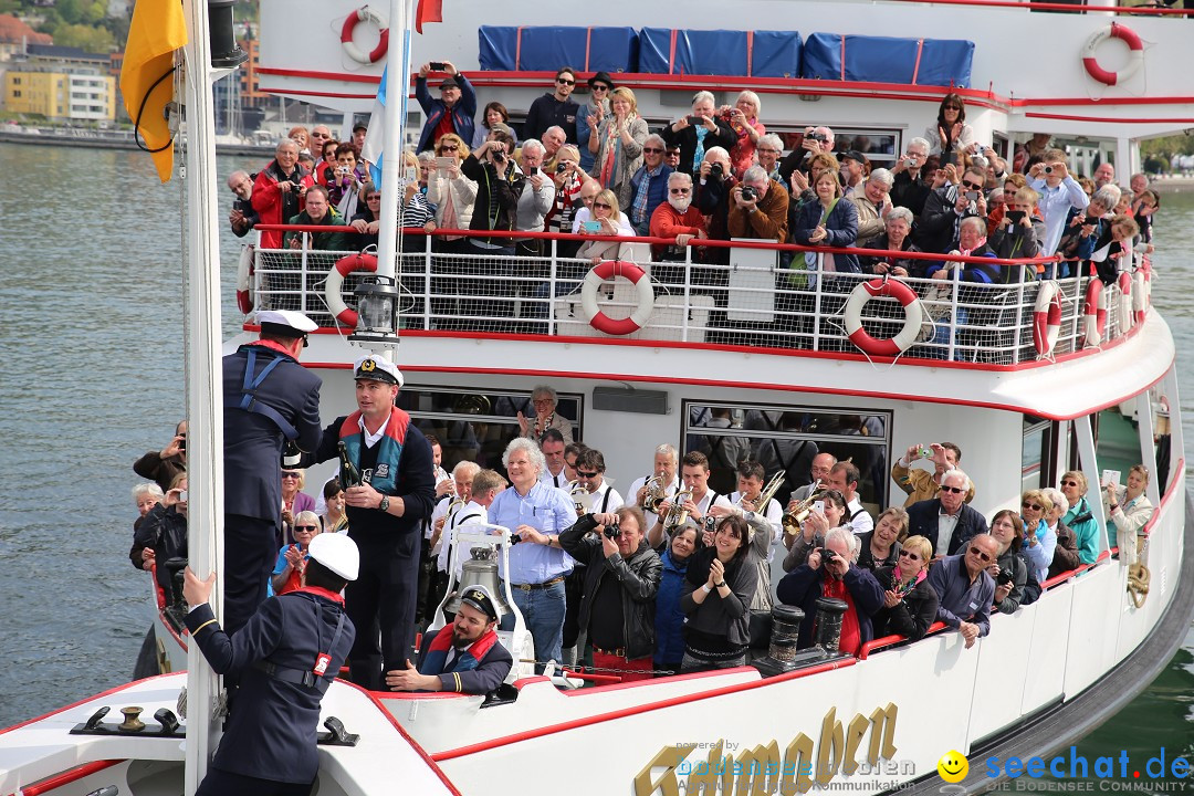 45. Internationale Flottensternfahrt: Bodensee - Bregenz, 30.04.2016