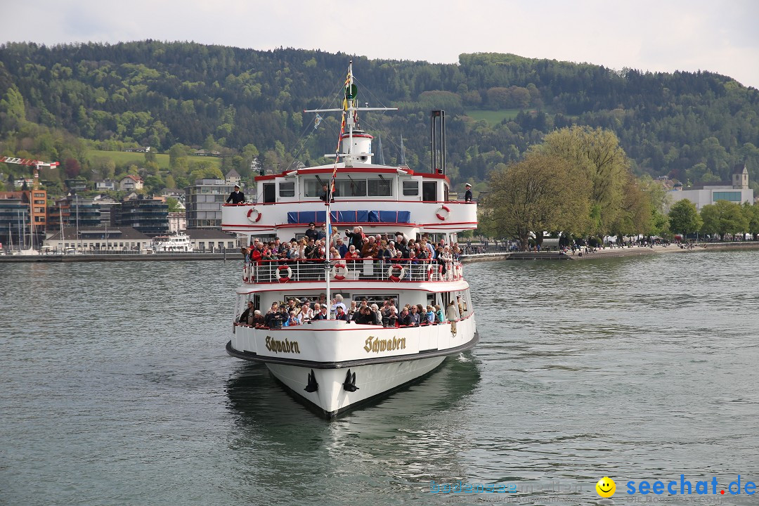 45. Internationale Flottensternfahrt: Bodensee - Bregenz, 30.04.2016