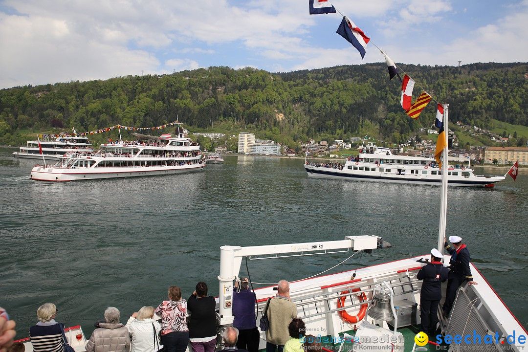 45. Internationale Flottensternfahrt: Bodensee - Bregenz, 30.04.2016