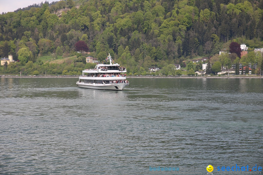 45. Internationale Flottensternfahrt: Bodensee - Bregenz, 30.04.2016