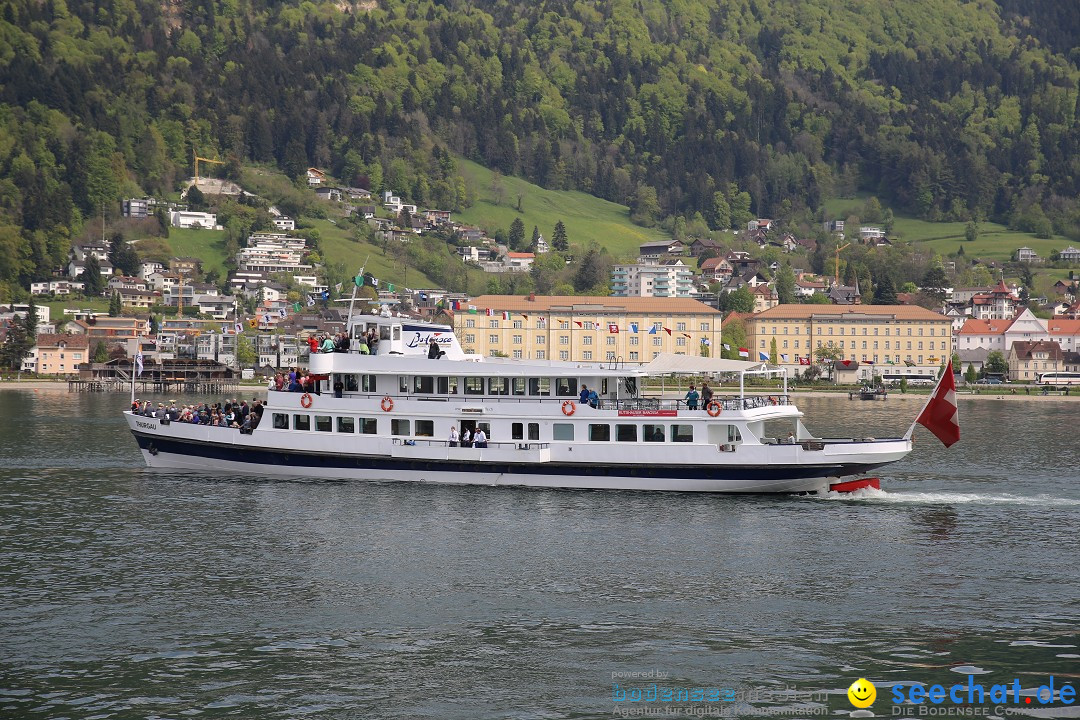 45. Internationale Flottensternfahrt: Bodensee - Bregenz, 30.04.2016