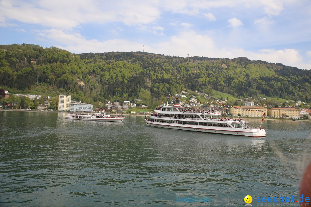 45. Internationale Flottensternfahrt: Bodensee - Bregenz, 30.04.2016