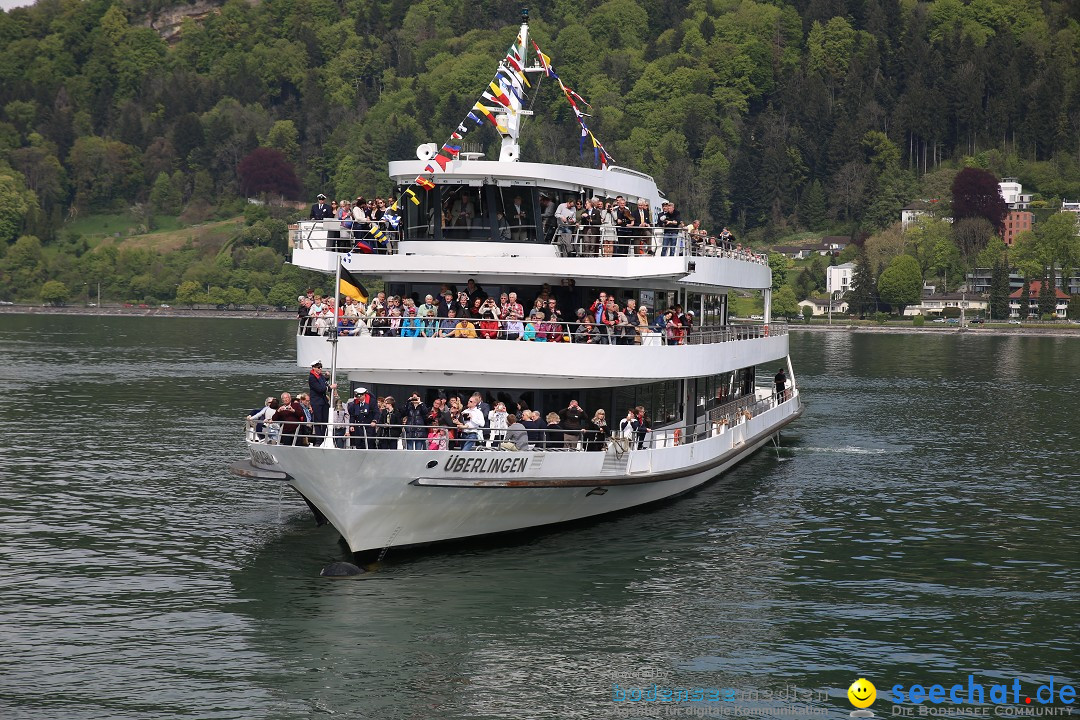 45. Internationale Flottensternfahrt: Bodensee - Bregenz, 30.04.2016