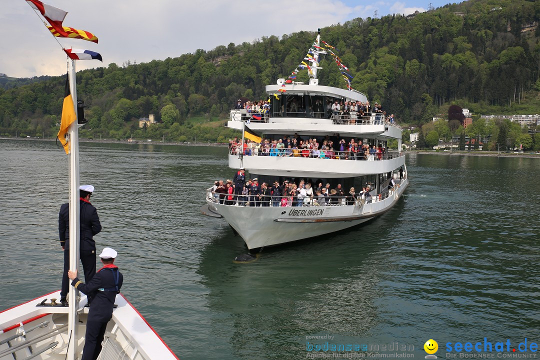 45. Internationale Flottensternfahrt: Bodensee - Bregenz, 30.04.2016