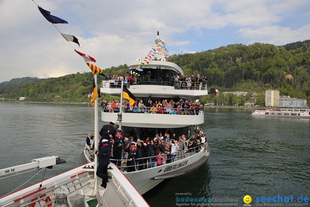 45. Internationale Flottensternfahrt: Bodensee - Bregenz, 30.04.2016