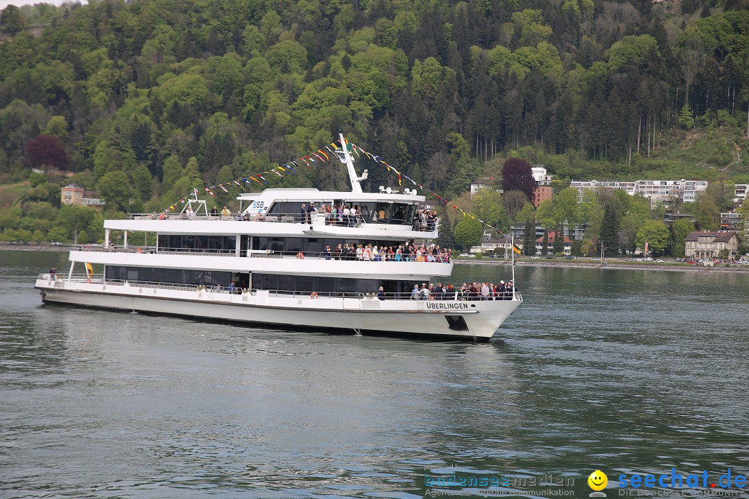 45. Internationale Flottensternfahrt: Bodensee - Bregenz, 30.04.2016