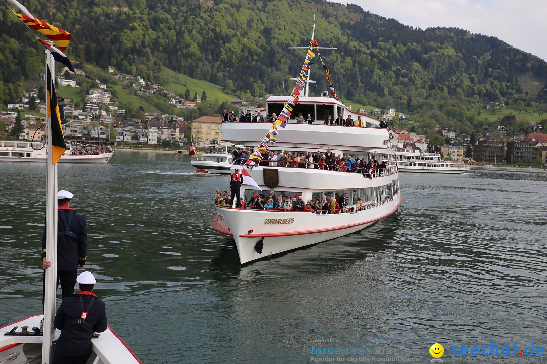 45. Internationale Flottensternfahrt: Bodensee - Bregenz, 30.04.2016