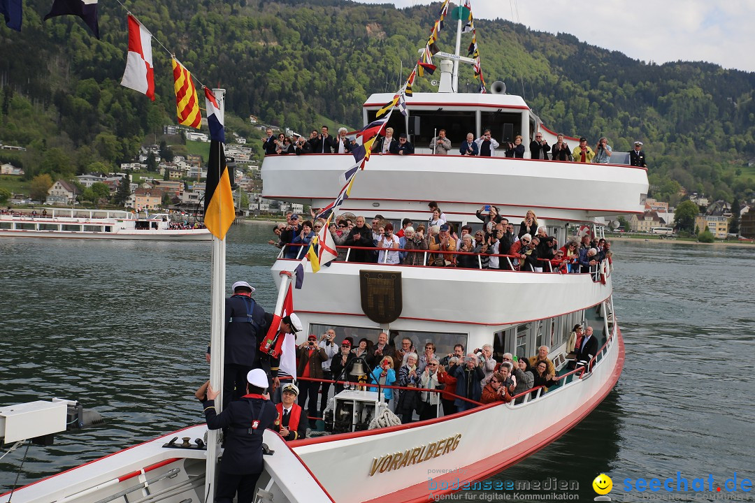 45. Internationale Flottensternfahrt: Bodensee - Bregenz, 30.04.2016