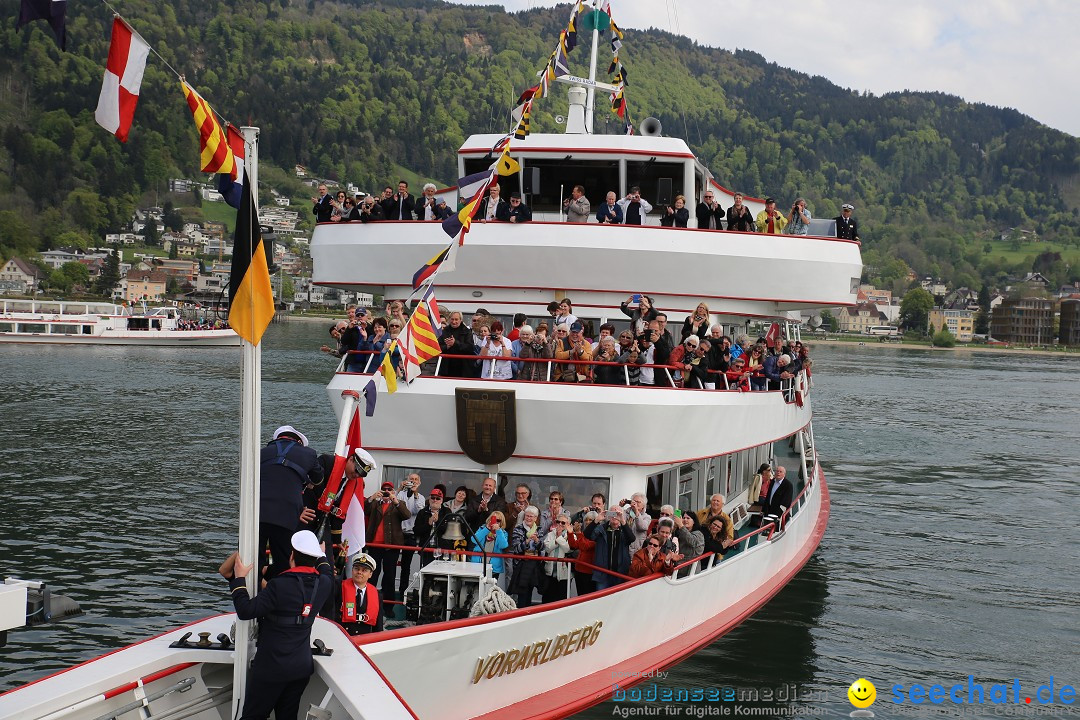 45. Internationale Flottensternfahrt: Bodensee - Bregenz, 30.04.2016