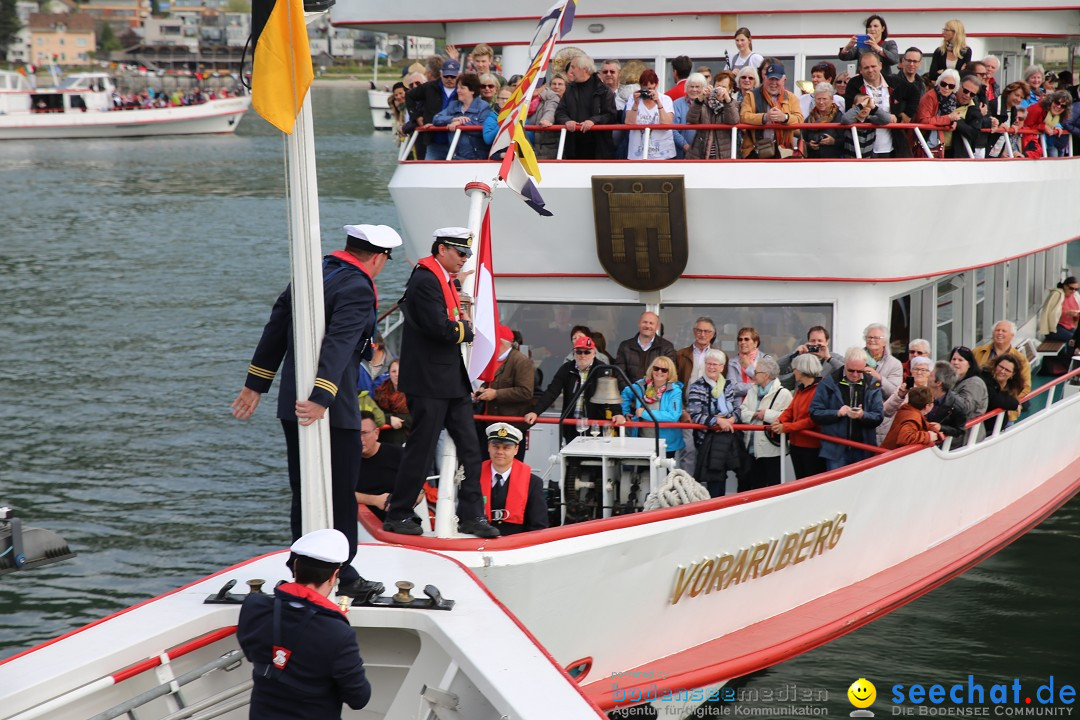 45. Internationale Flottensternfahrt: Bodensee - Bregenz, 30.04.2016