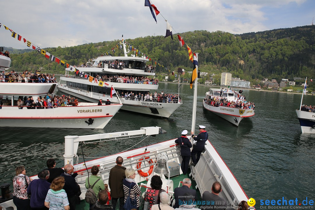 45. Internationale Flottensternfahrt: Bodensee - Bregenz, 30.04.2016