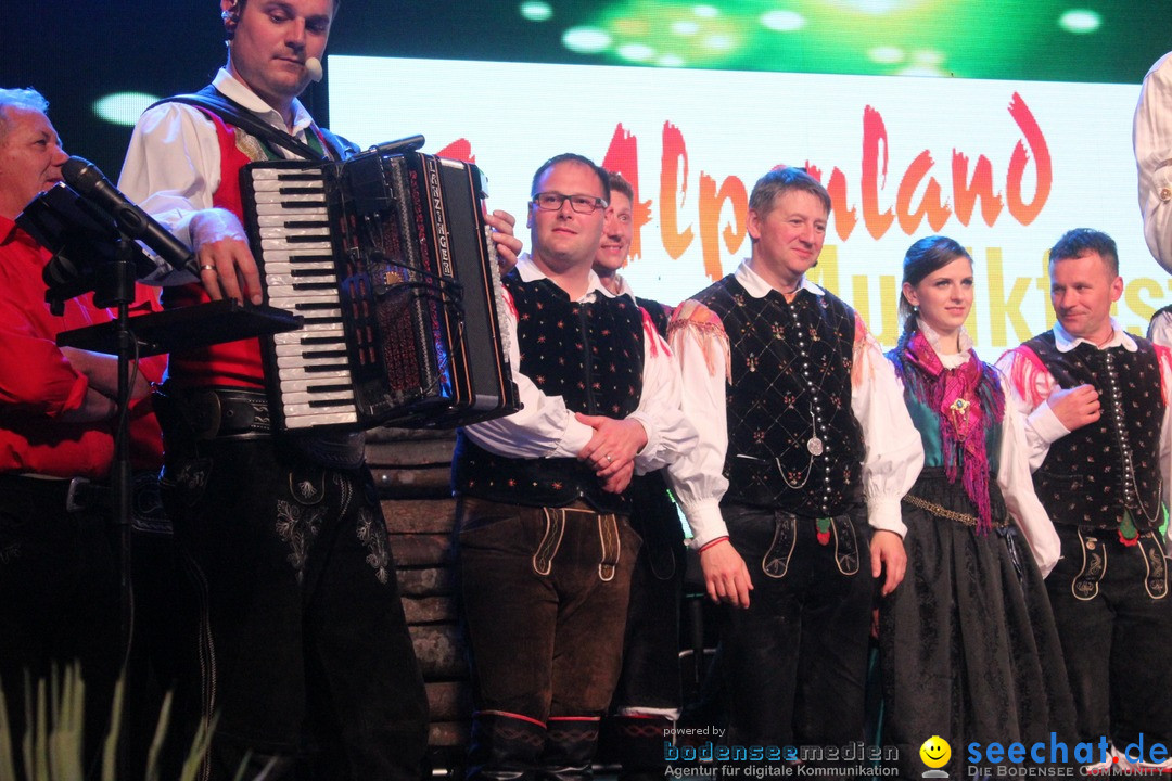 12. Alpenland - Musikfestival TG - Schweiz, 01.05.2016