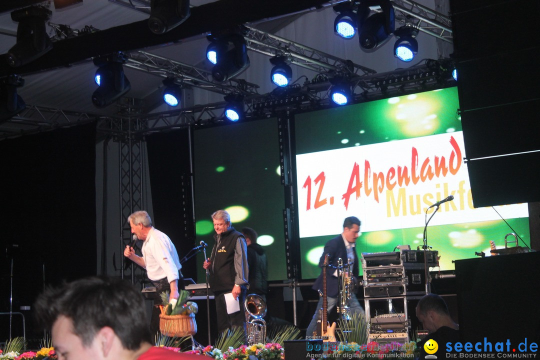 12. Alpenland - Musikfestival TG - Schweiz, 30.04.2016